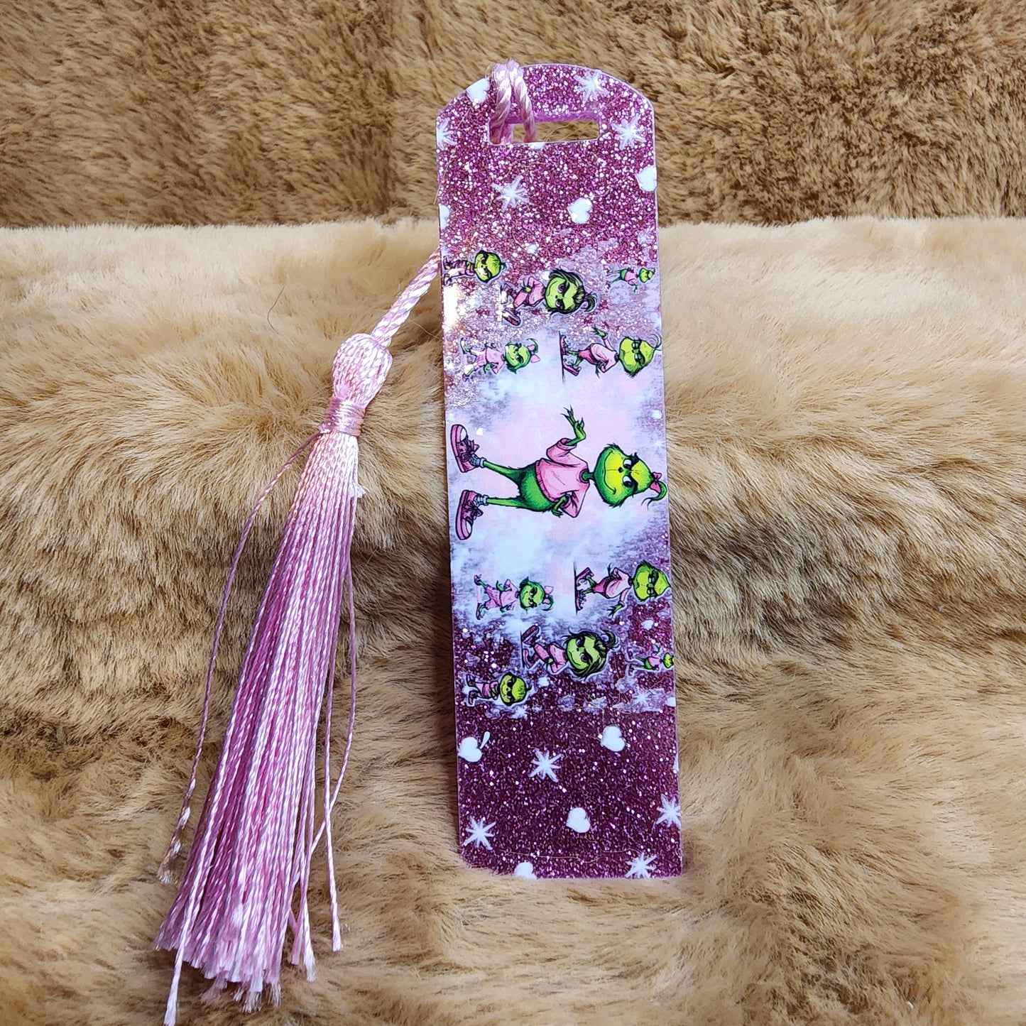 Green Girl Acrylic Bookmark