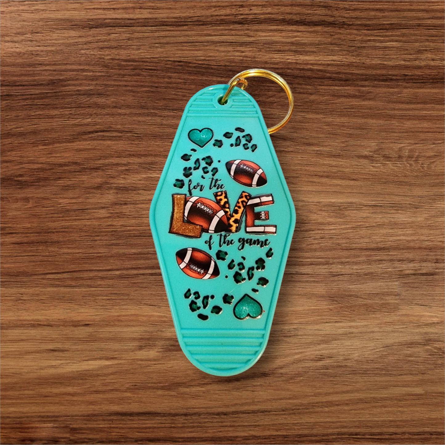 Football Hotel Keychain