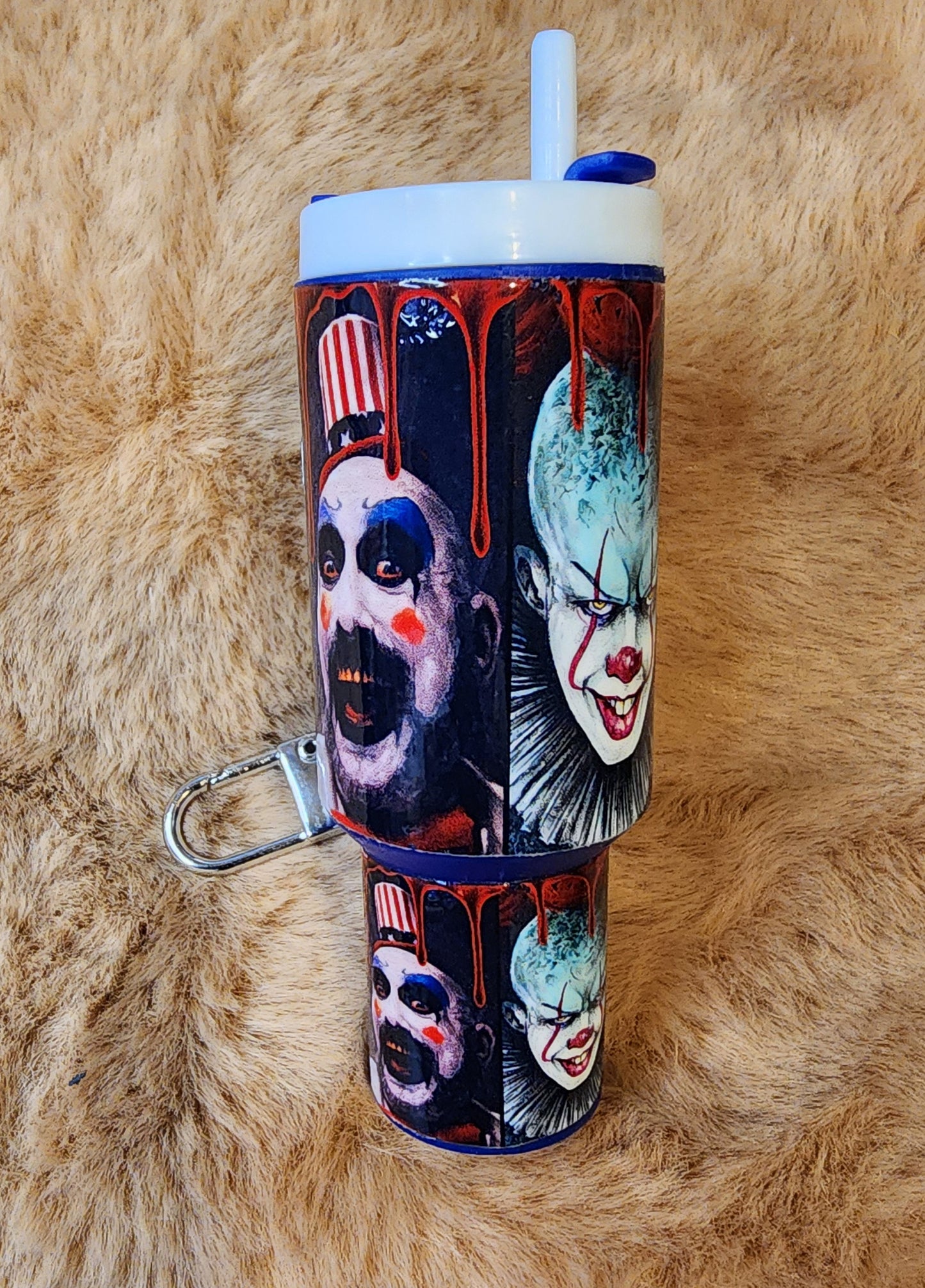 **CLEARANCE** Horror Characters Mini Tumbler Keychain
