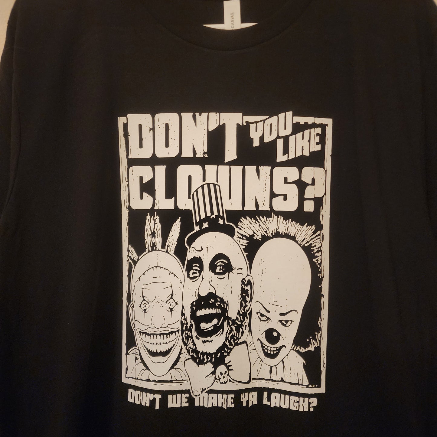XL Horror Clowns T-shirt