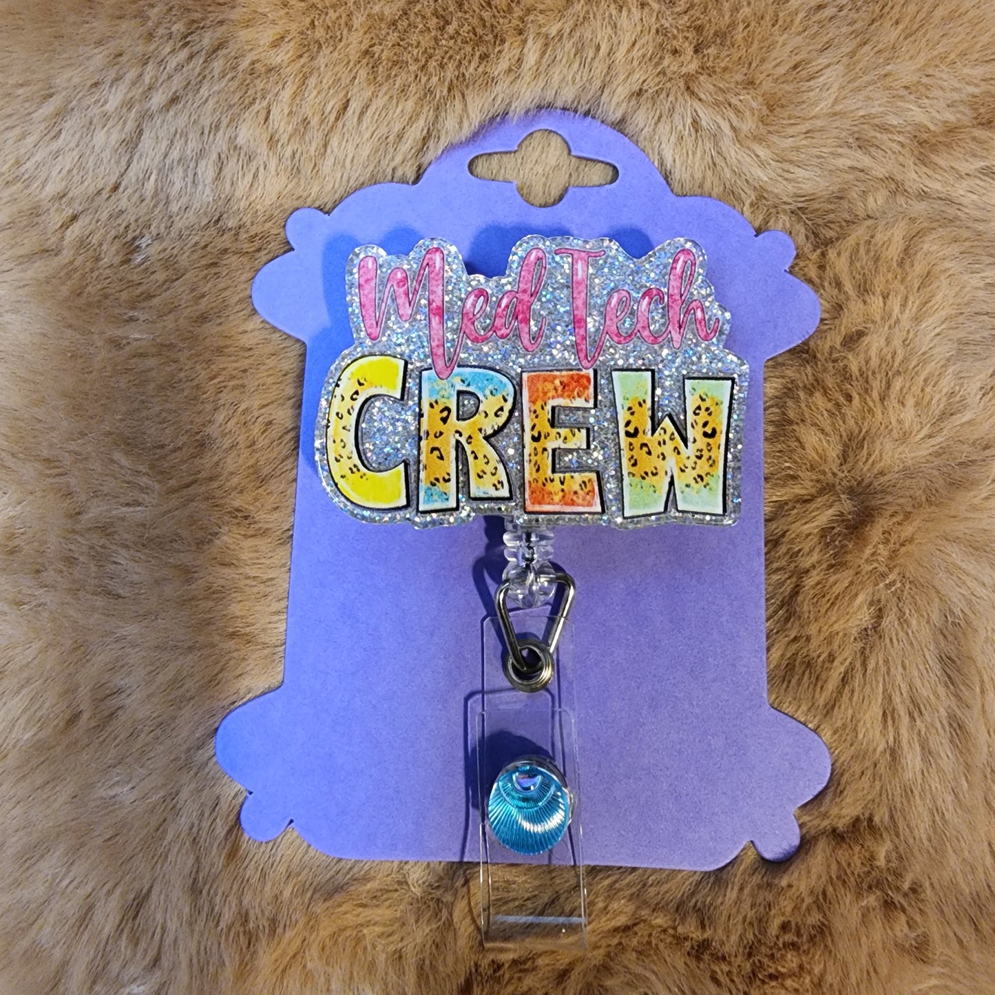 Med Tech Crew Badge Reel