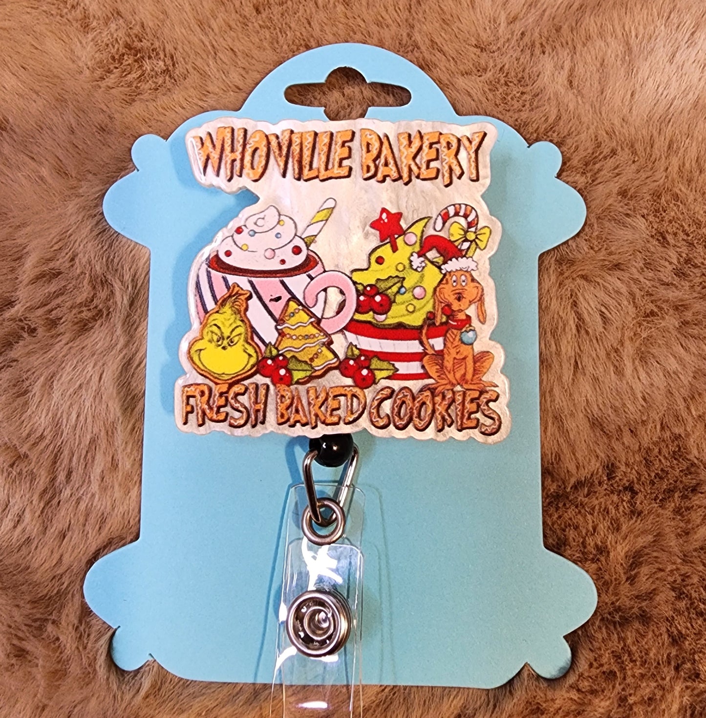 Green Guy Christmas Badge Reel