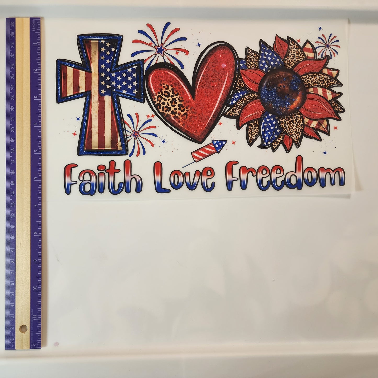 Patriotic DTF shirt transfers