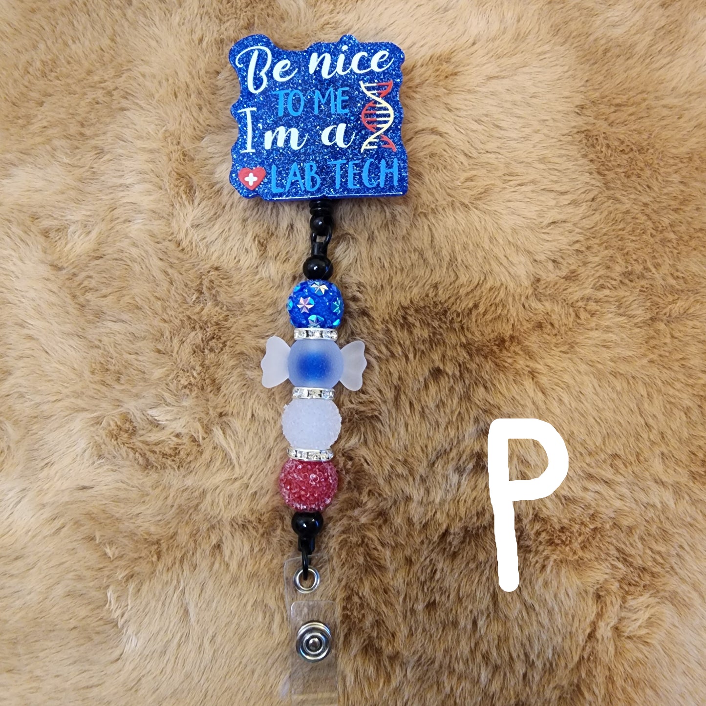 Beaded Badge Reels