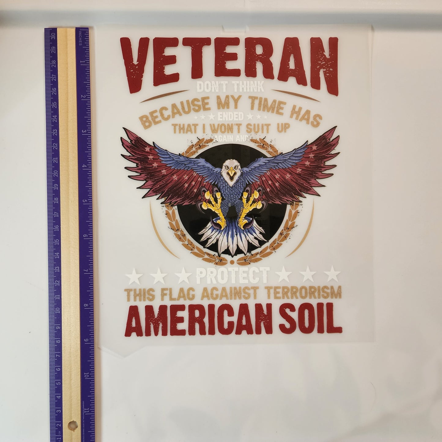 Patriotic DTF shirt transfers