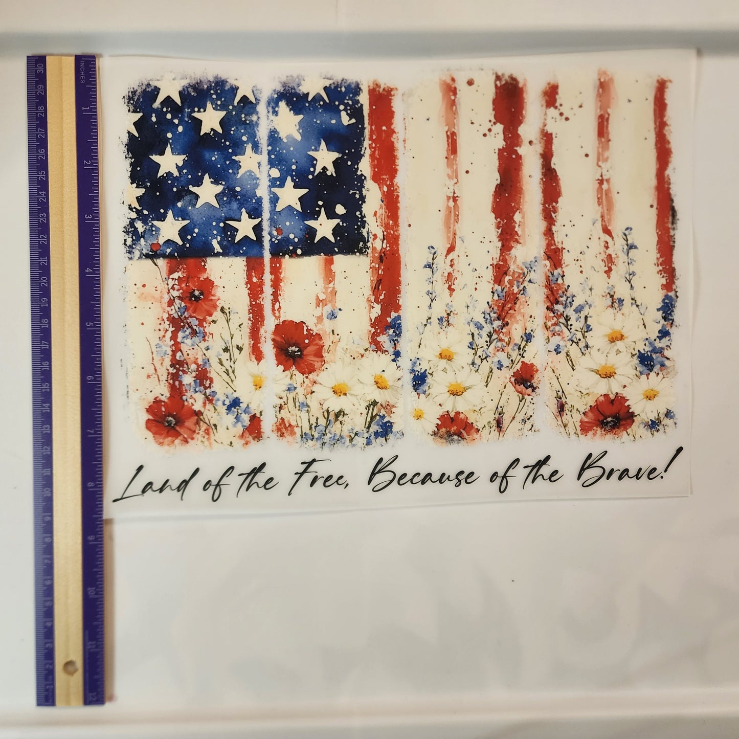 Patriotic DTF shirt transfers