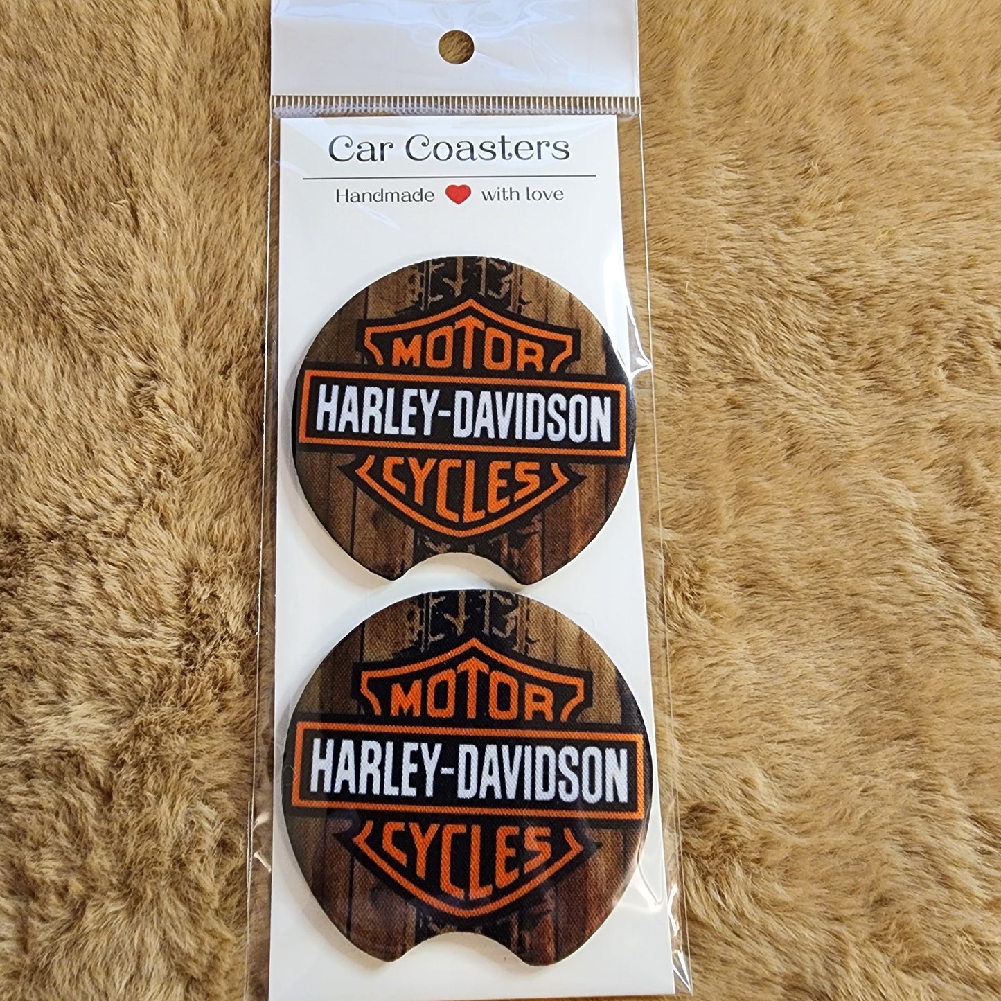 HD 2 pc Neoprene Car Coaster Set