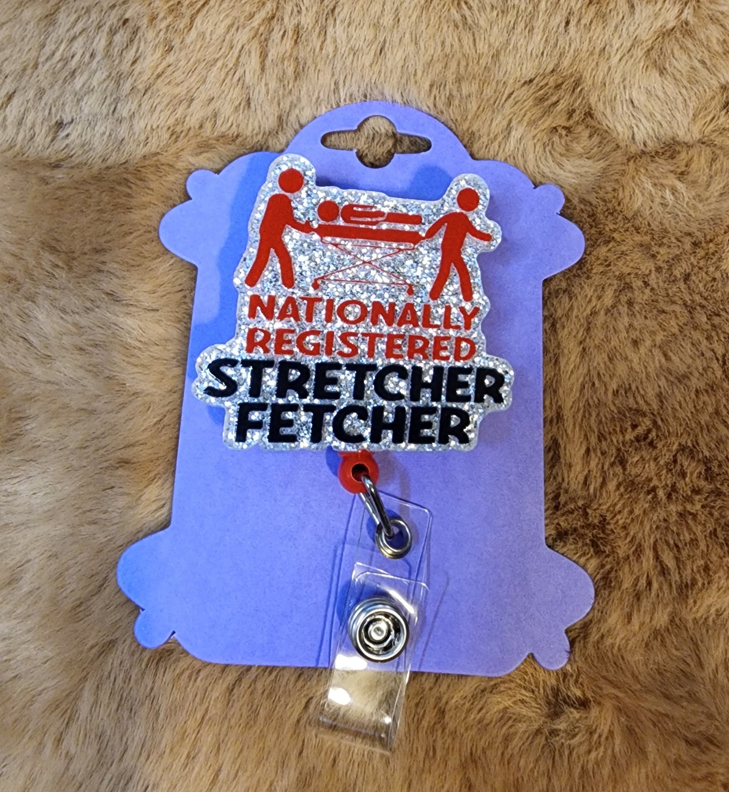 Stretcher Fetcher Badge Reel