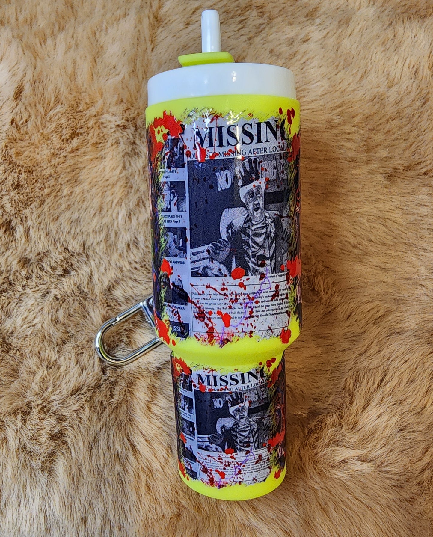 **CLEARANCE** Captain Spaulding Mini Tumbler Keychain