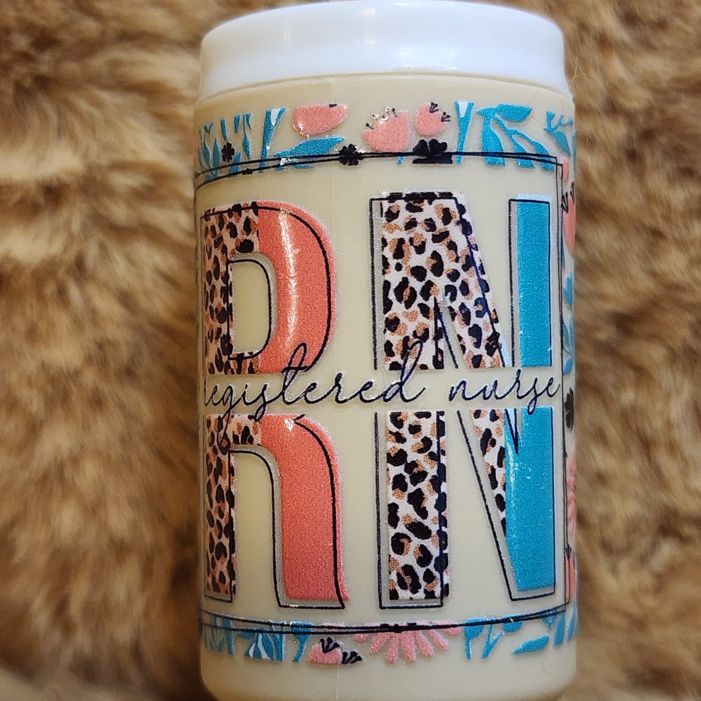 RN Nurse Mini Tumbler Keychain