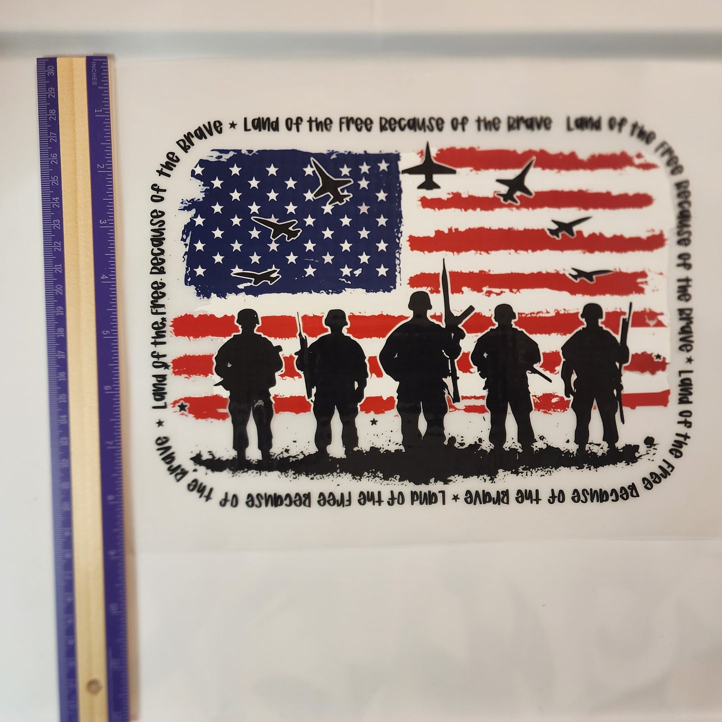 Patriotic DTF shirt transfers