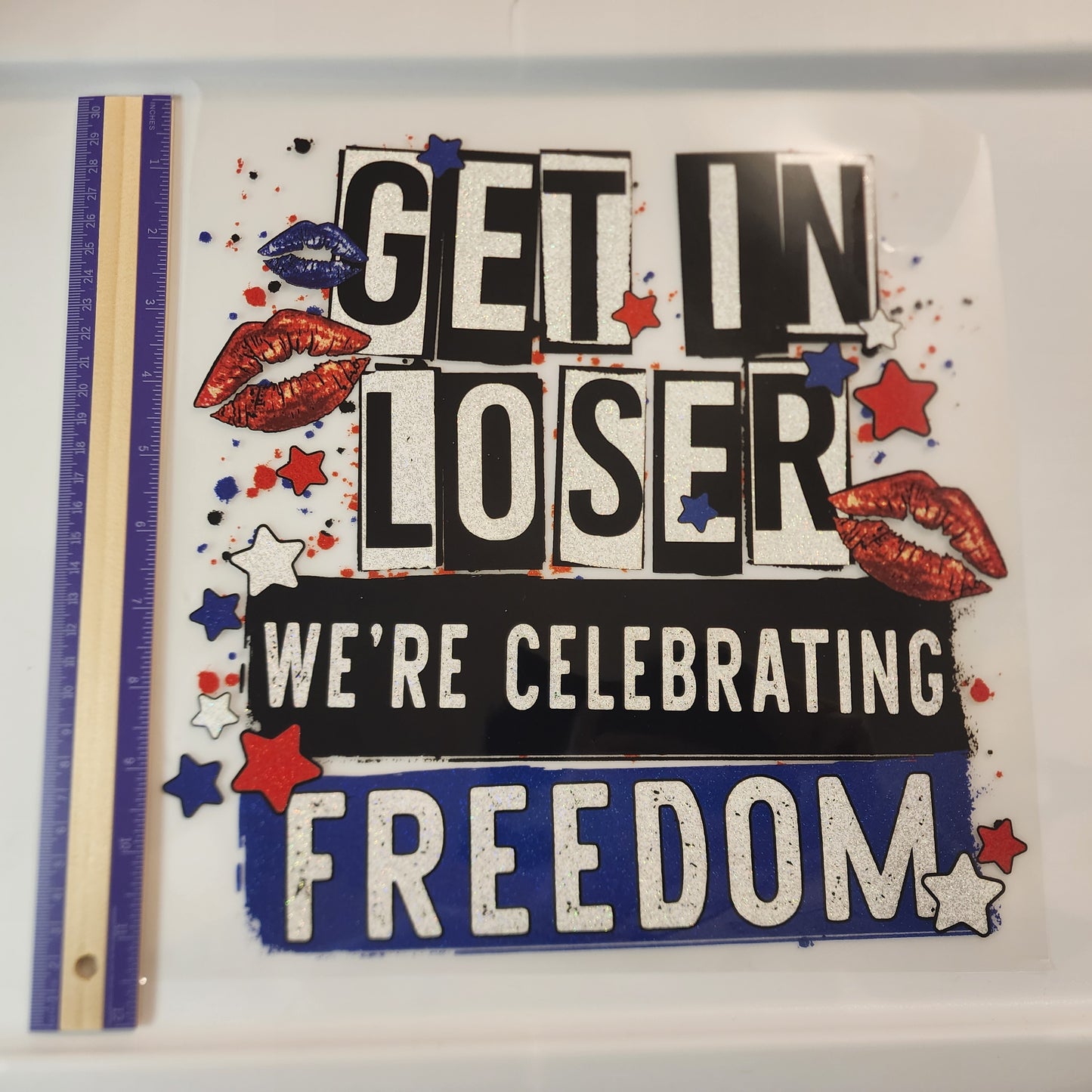 Patriotic DTF shirt transfers