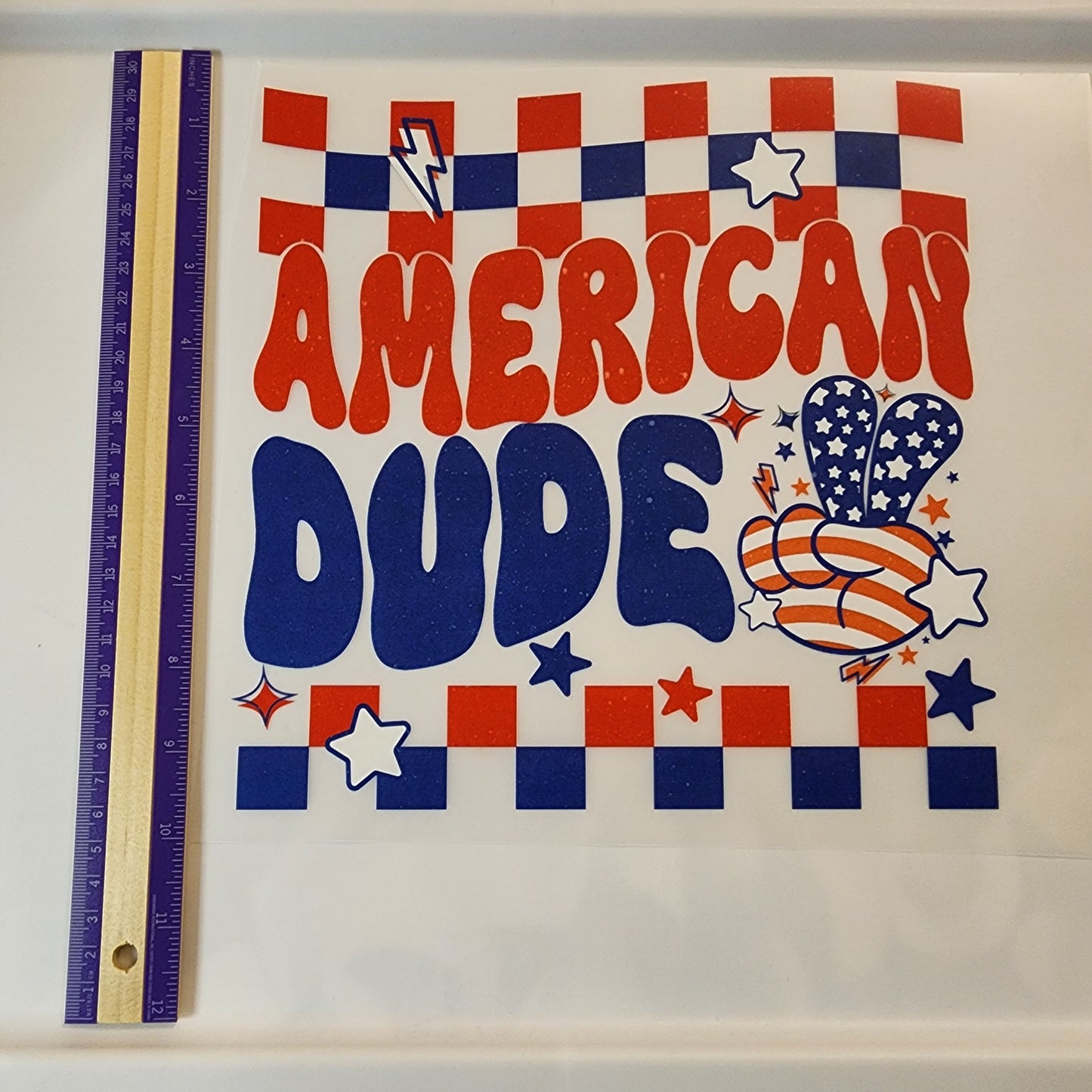 Patriotic DTF shirt transfers