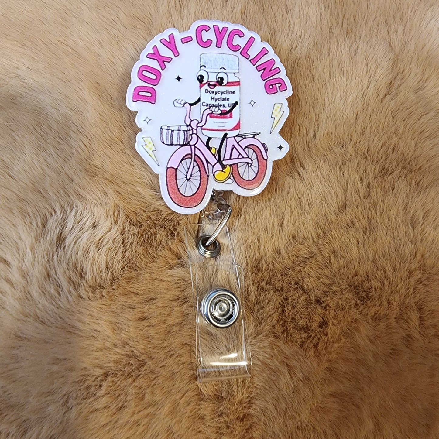 Doxy-Cycling Badge Reel