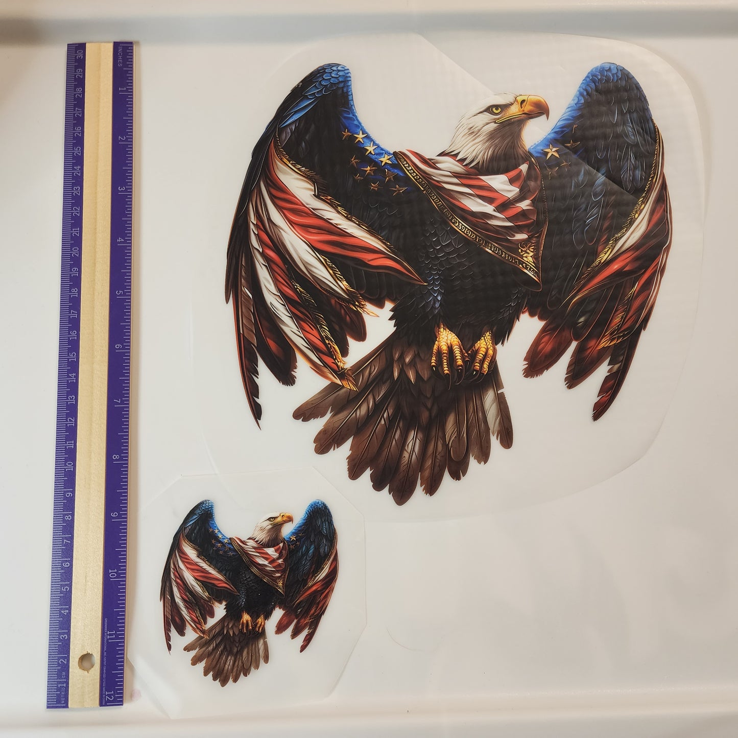 Patriotic DTF shirt transfers