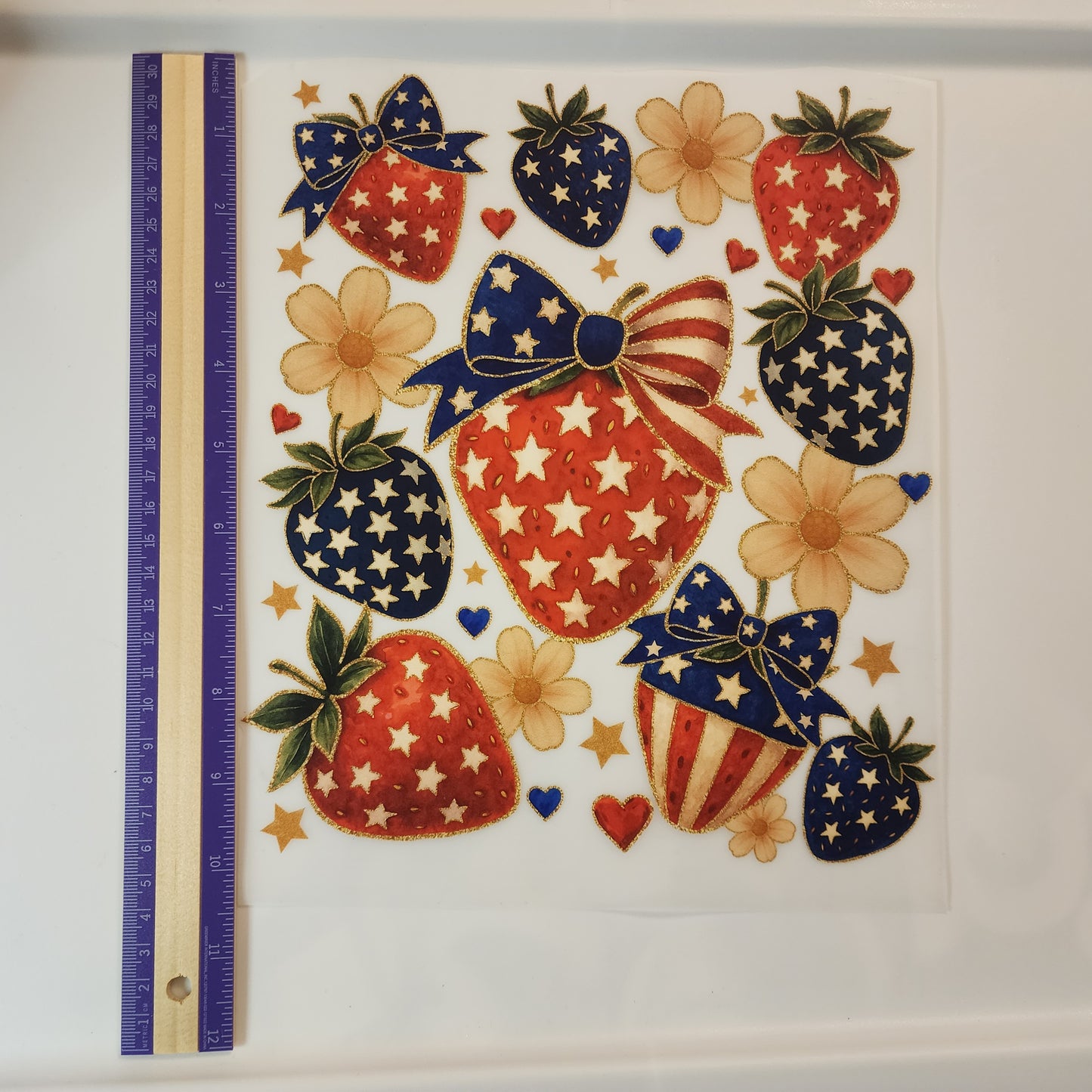 Patriotic DTF shirt transfers