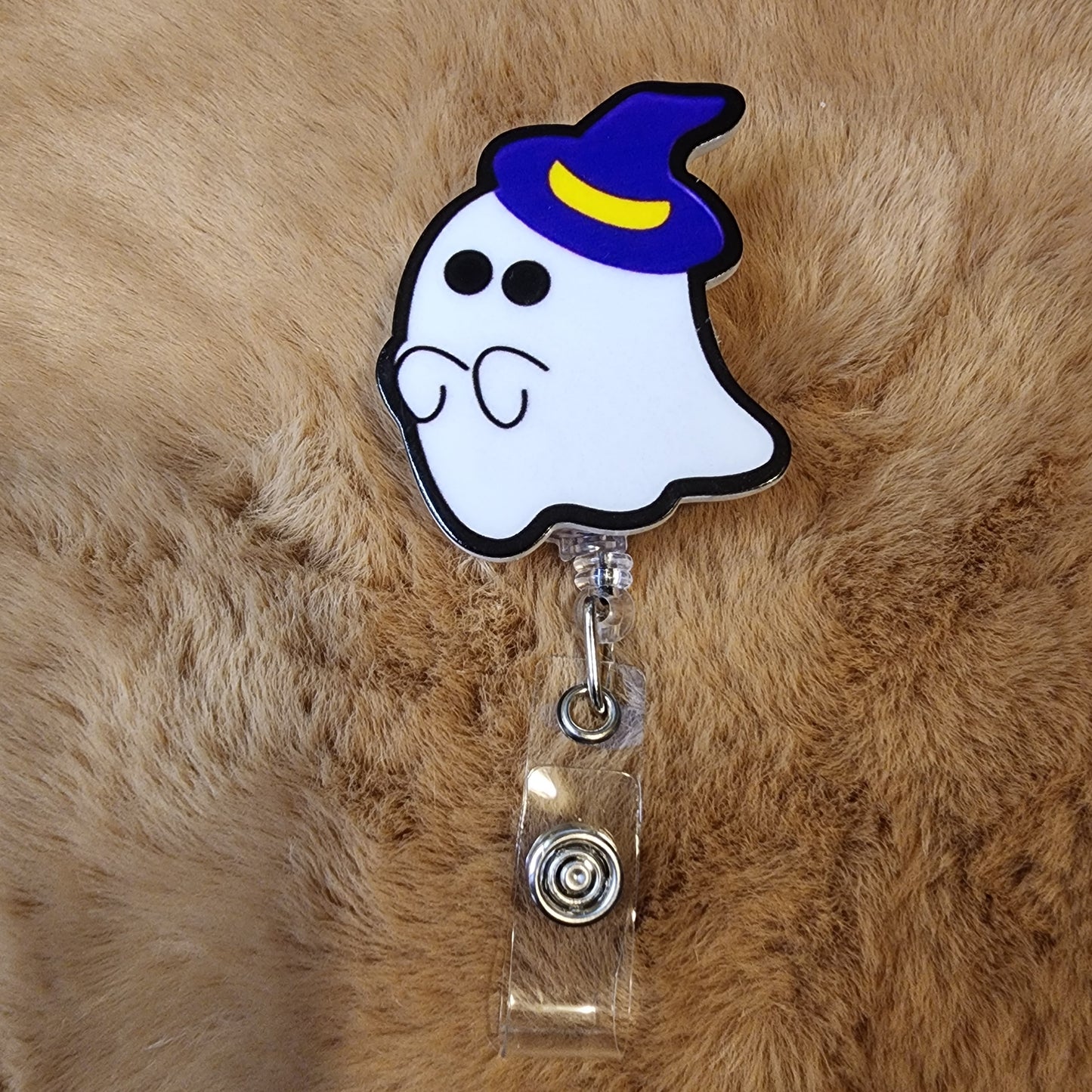 Witch Hat Ghost Badge Reel