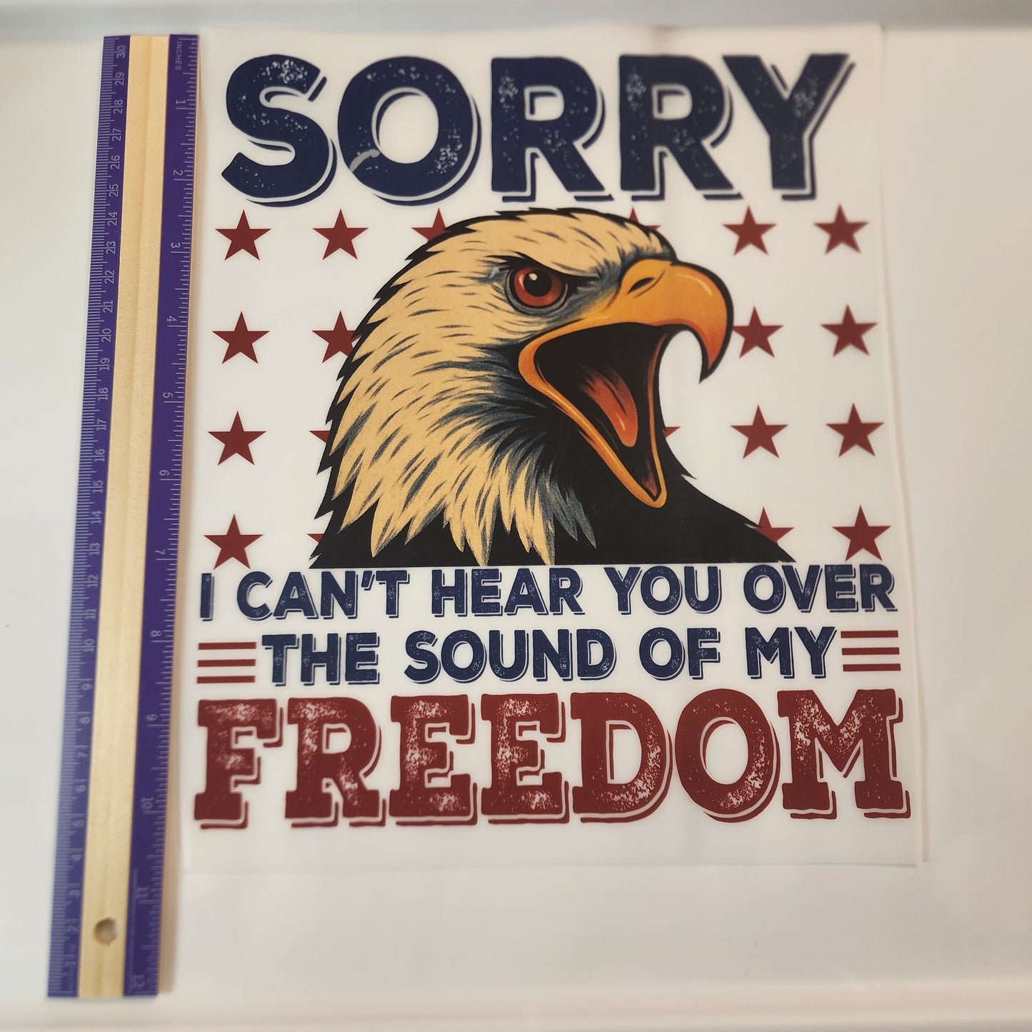 Patriotic DTF shirt transfers