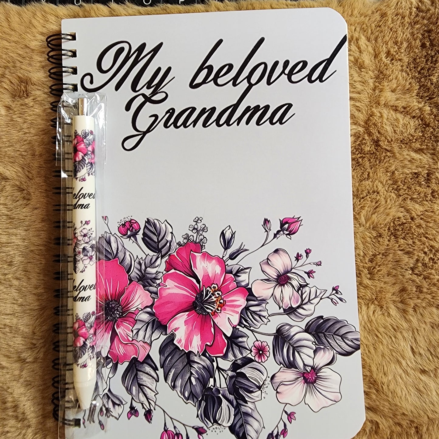 Grandma Notebook/Journal with matching pen