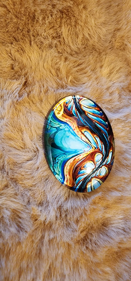 Cabochon Glass Magnet