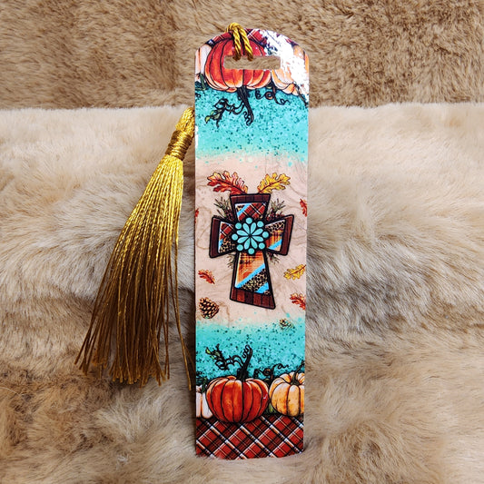 Western Cross Acrylic Bookmark