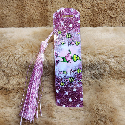 Green Girl Acrylic Bookmark