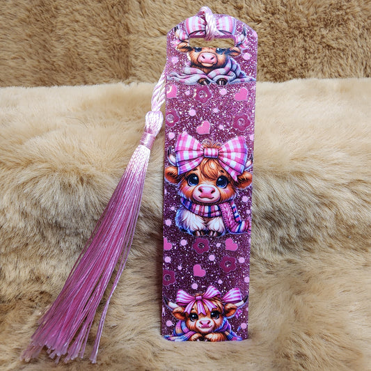 Cow Acrylic Bookmark