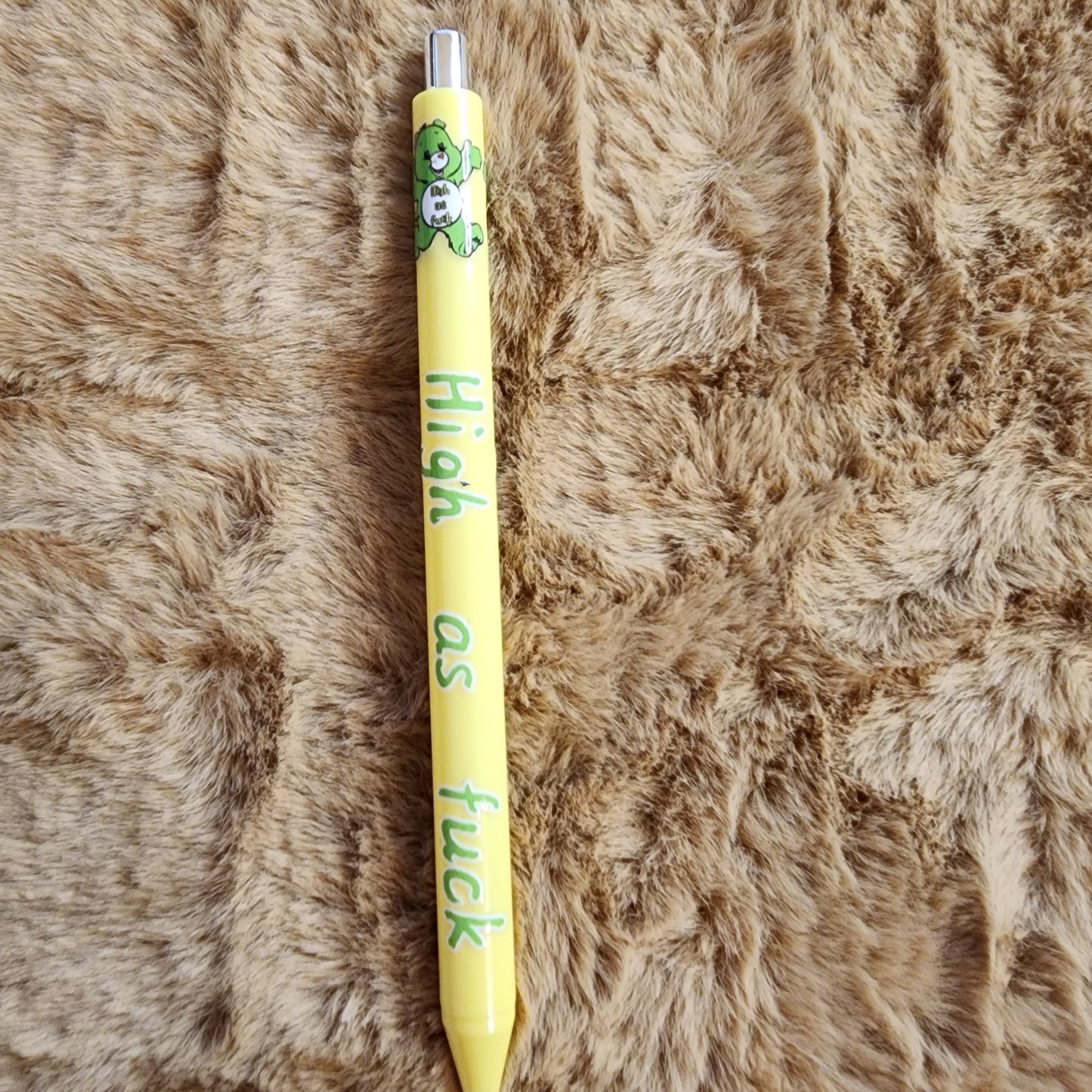 420 Swear Bear High As F*#k Pens