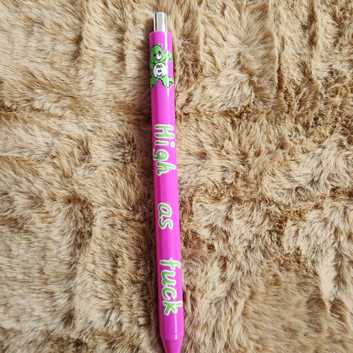 420 Swear Bear High As F*#k Pens