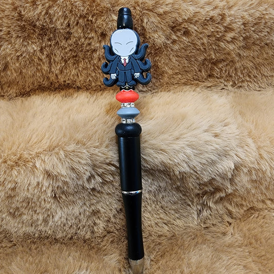 Horror Theme Beaded Pen