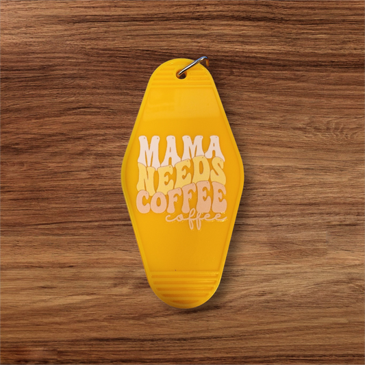 Mama Theme Hotel Keychain