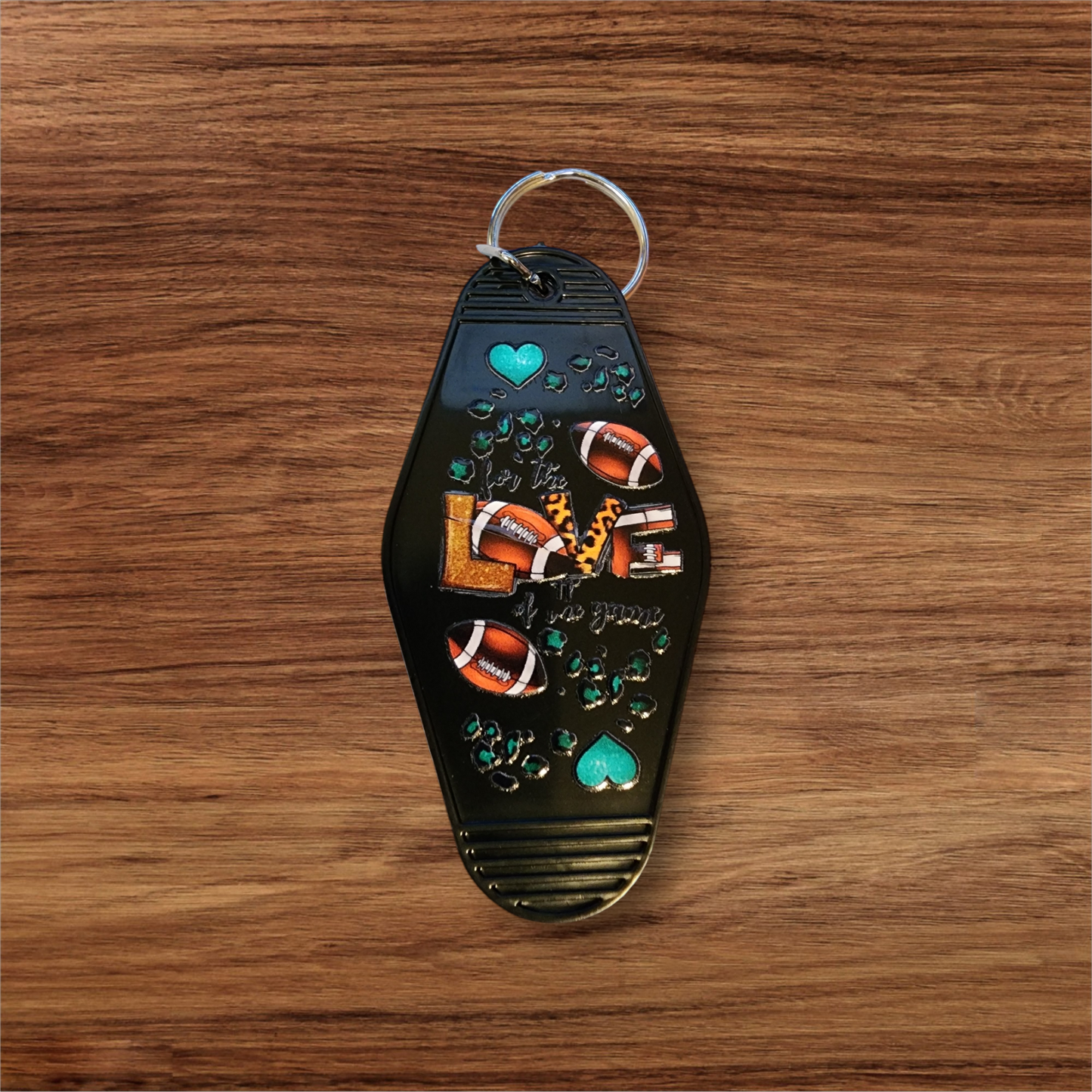 Football Hotel Keychain