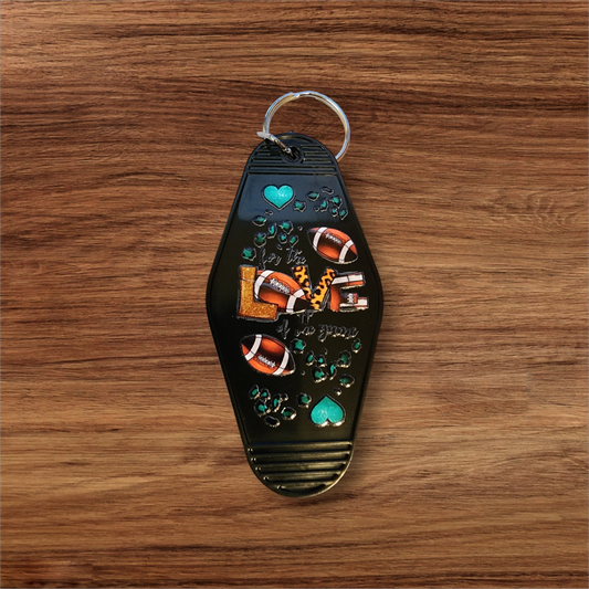 Football Hotel Keychain