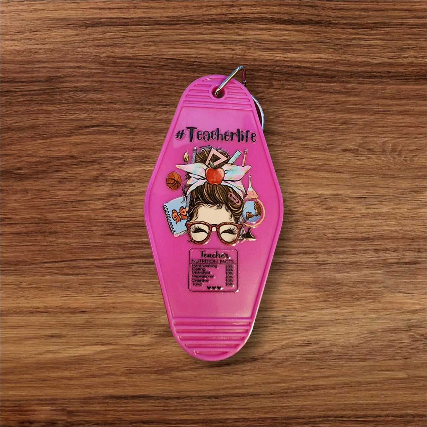 Teacher Hotel Keychain