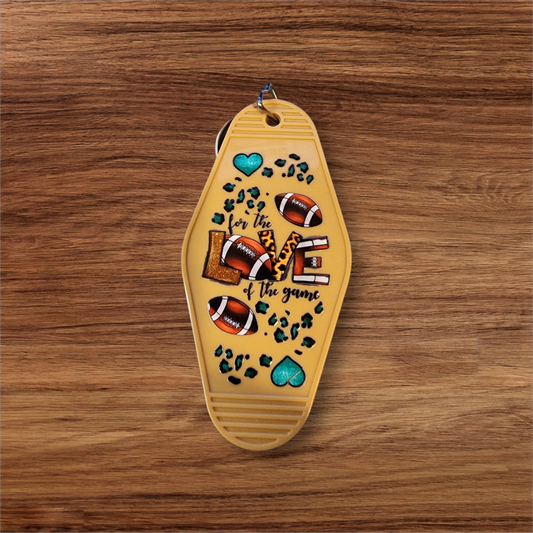 Football Hotel Keychain