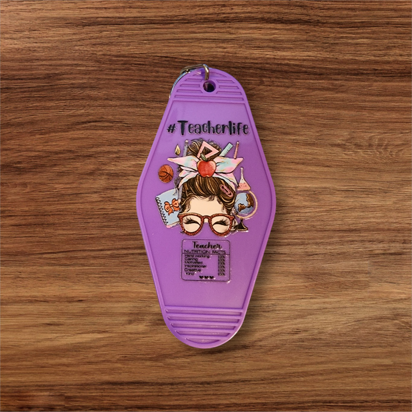 Teacher Hotel Keychain