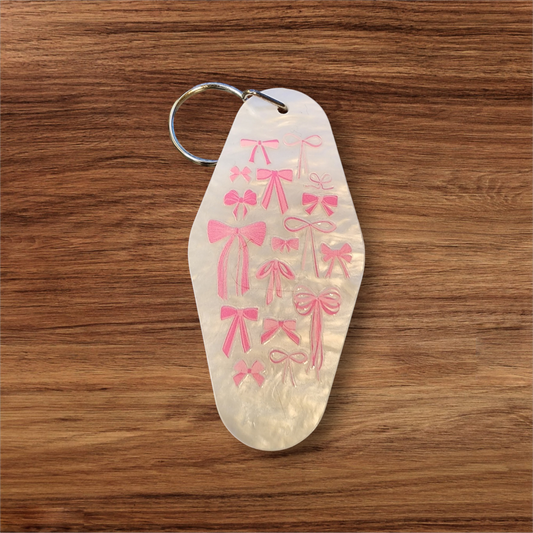 Bows Hotel Keychain
