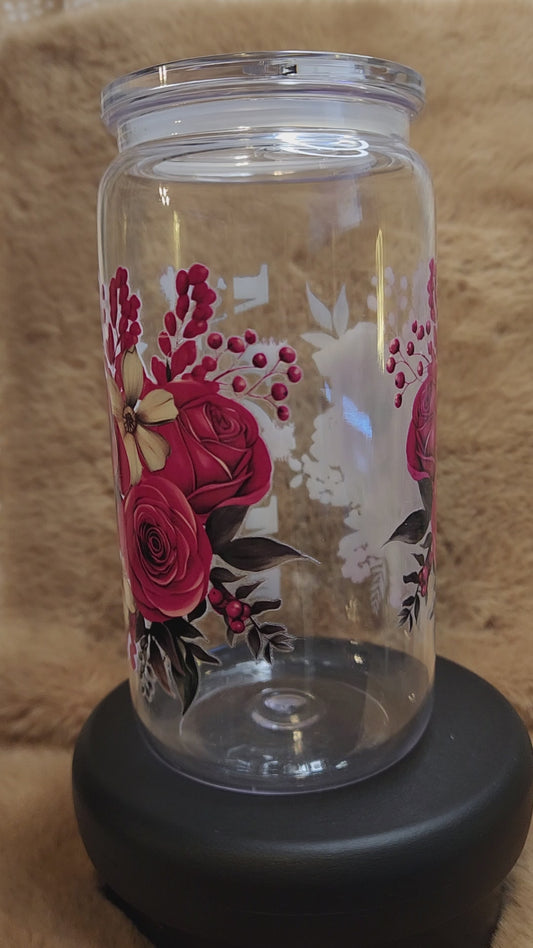 Mom Life Plastic 16 oz Tumbler