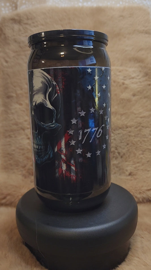 Patriotic 16 oz. Plastic Tumbler