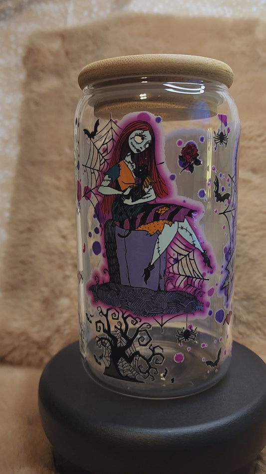 Halloween Tumbler 16 oz. Glass Tumbler