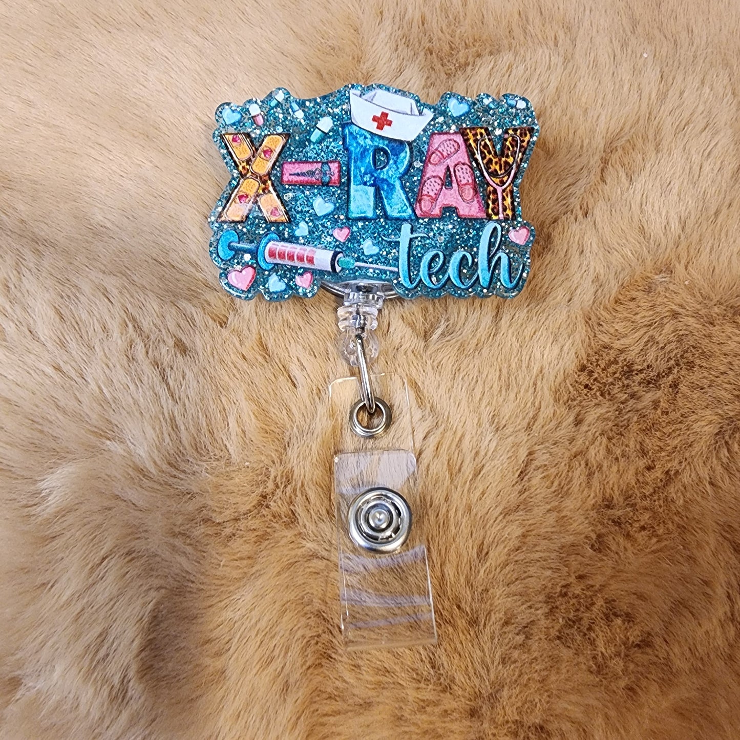 X-Ray Tech Blue Badge Reel