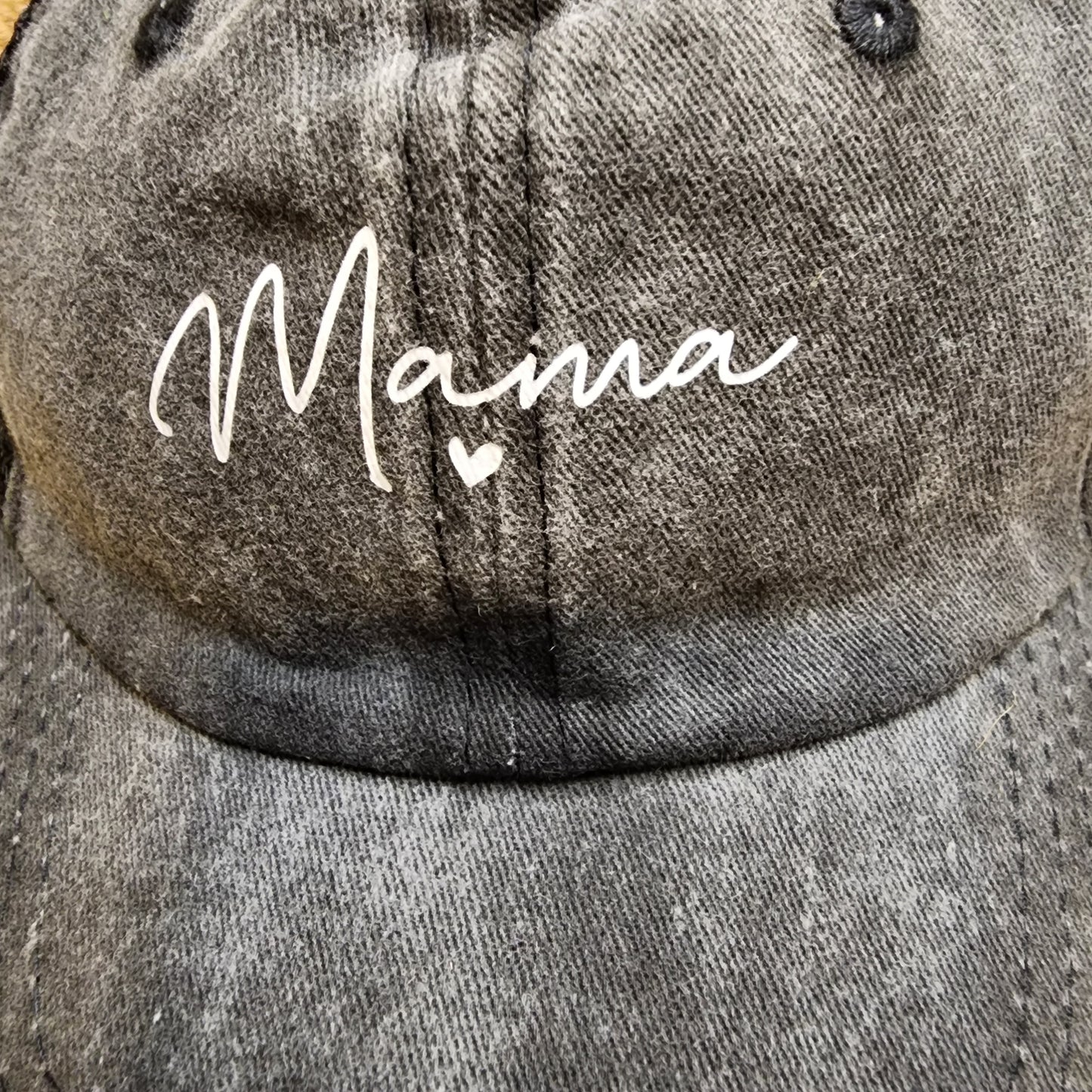 Mama Faded Wash Baseball Cap