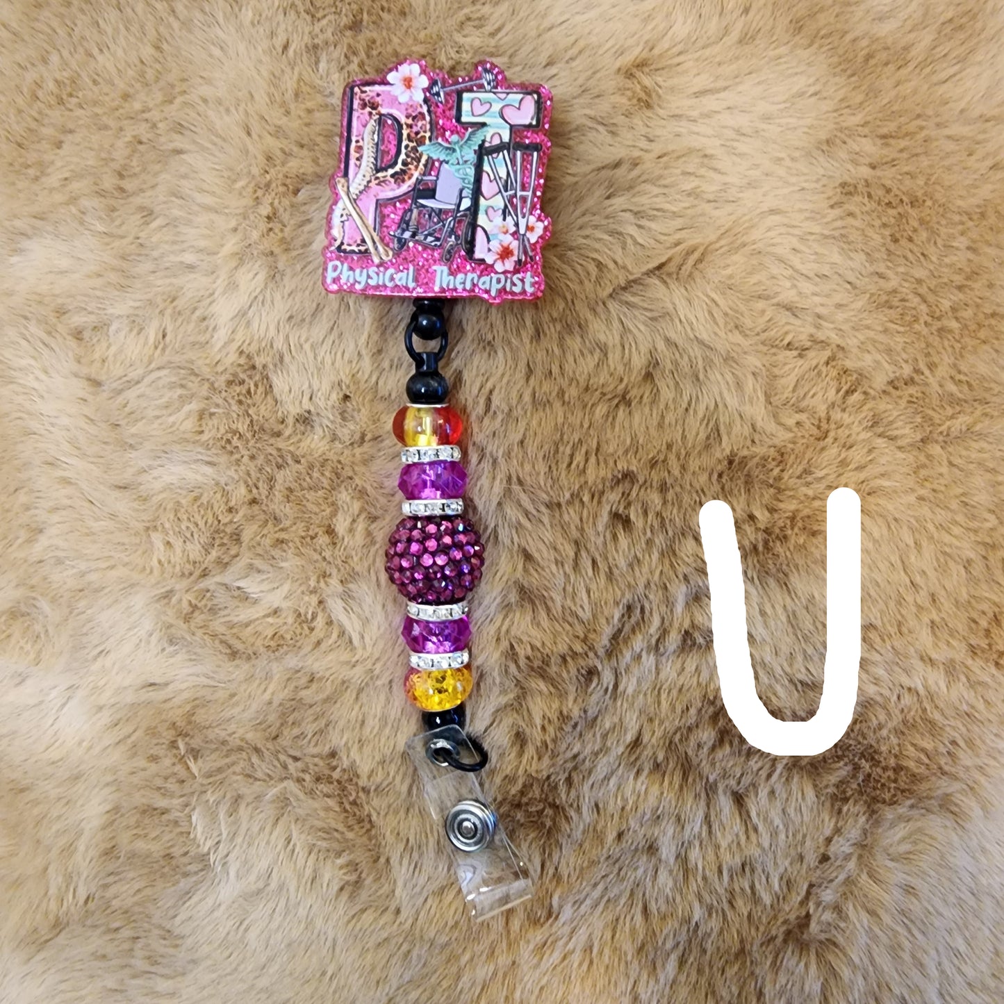 Beaded Badge Reels