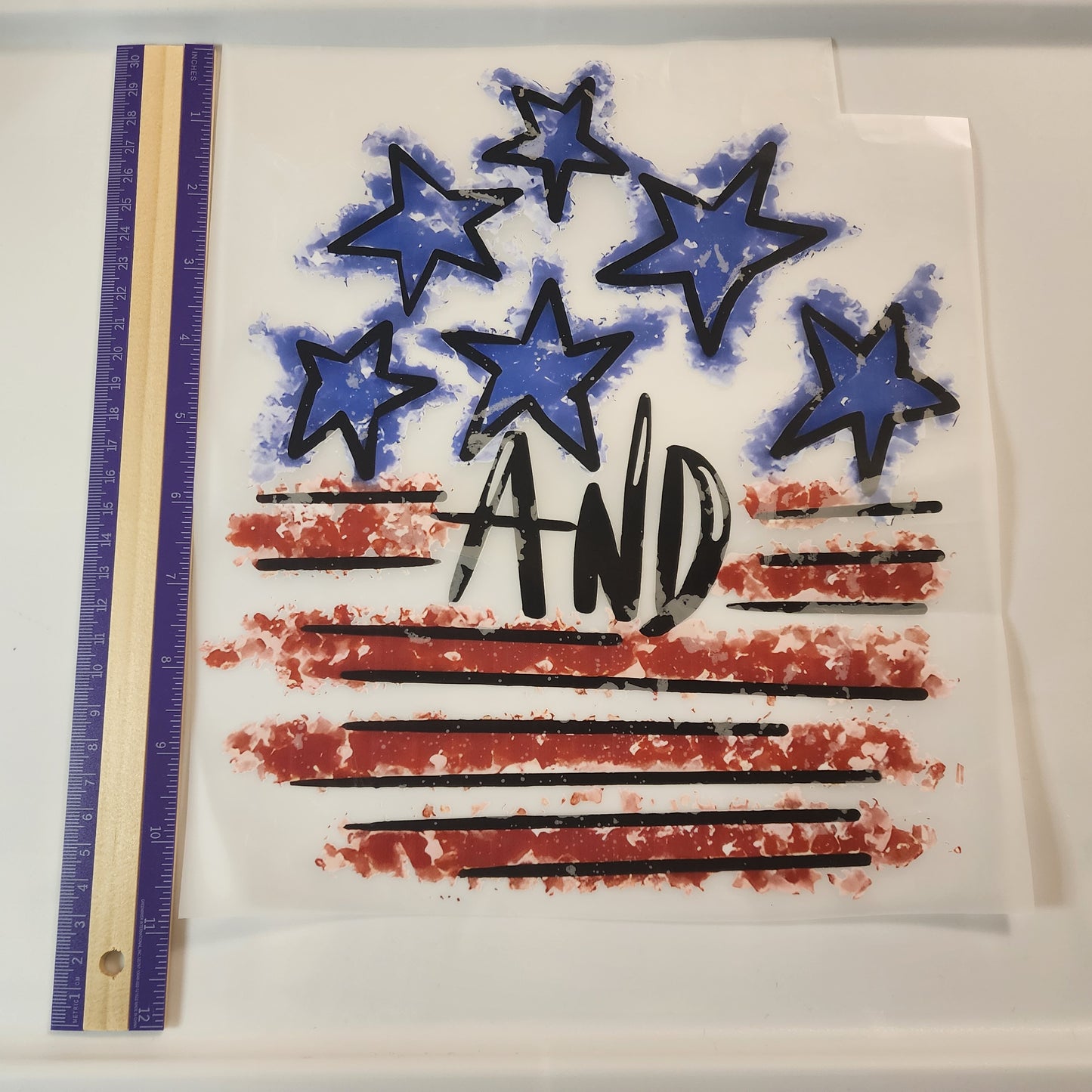 Patriotic DTF shirt transfers