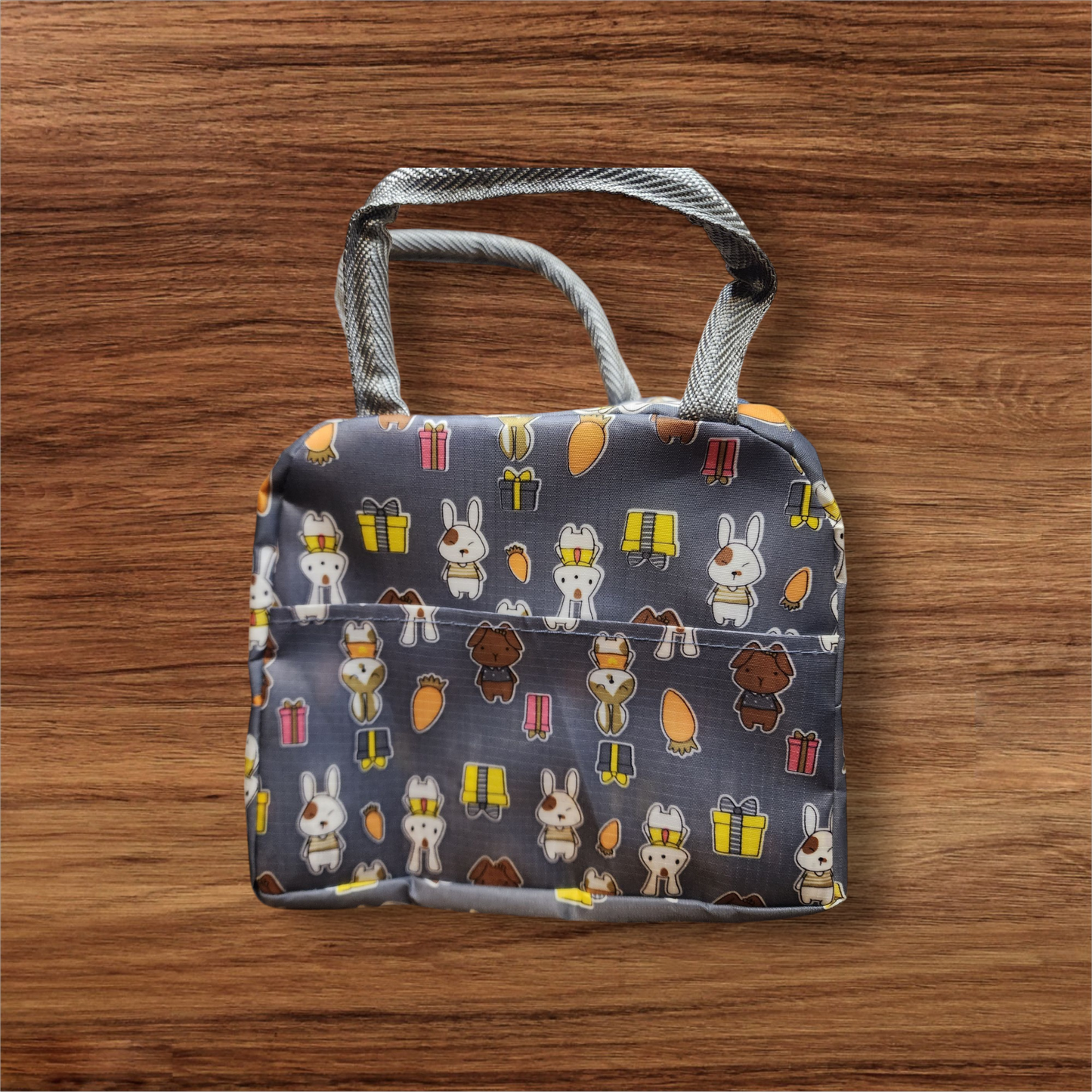 Bunny Design Small Insulated Lunch Bag