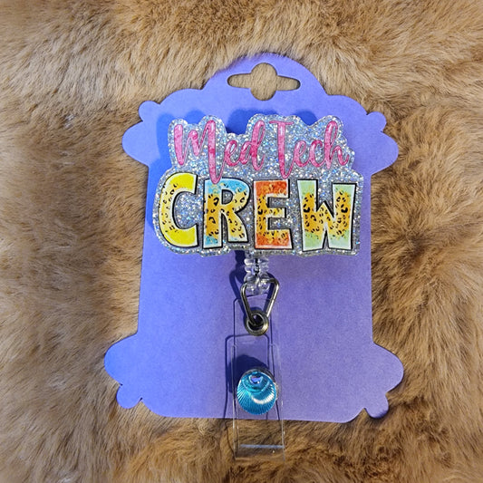Med Tech Crew Badge Reel