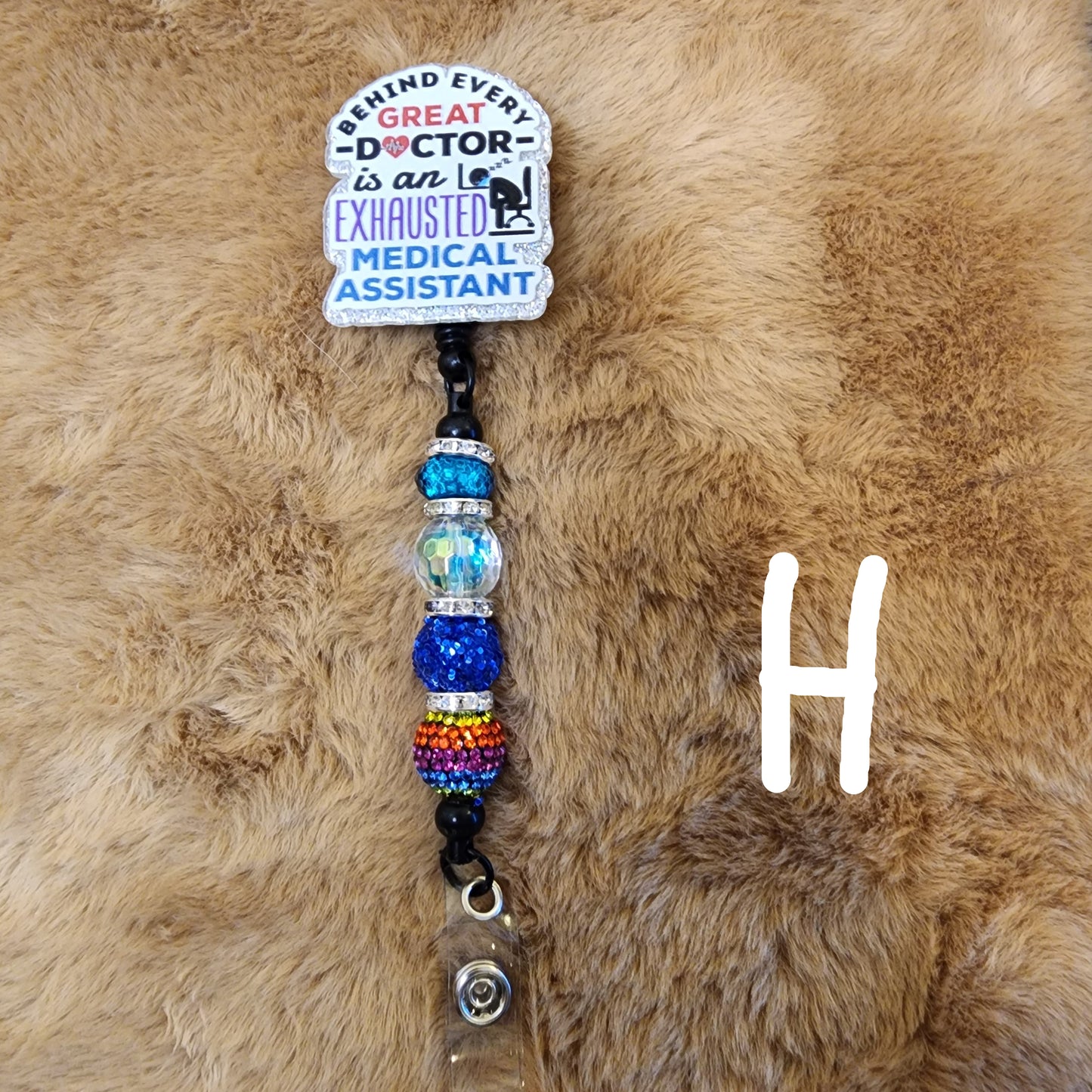 Beaded Badge Reels