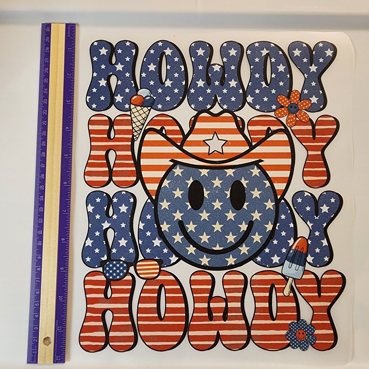 Patriotic DTF shirt transfers