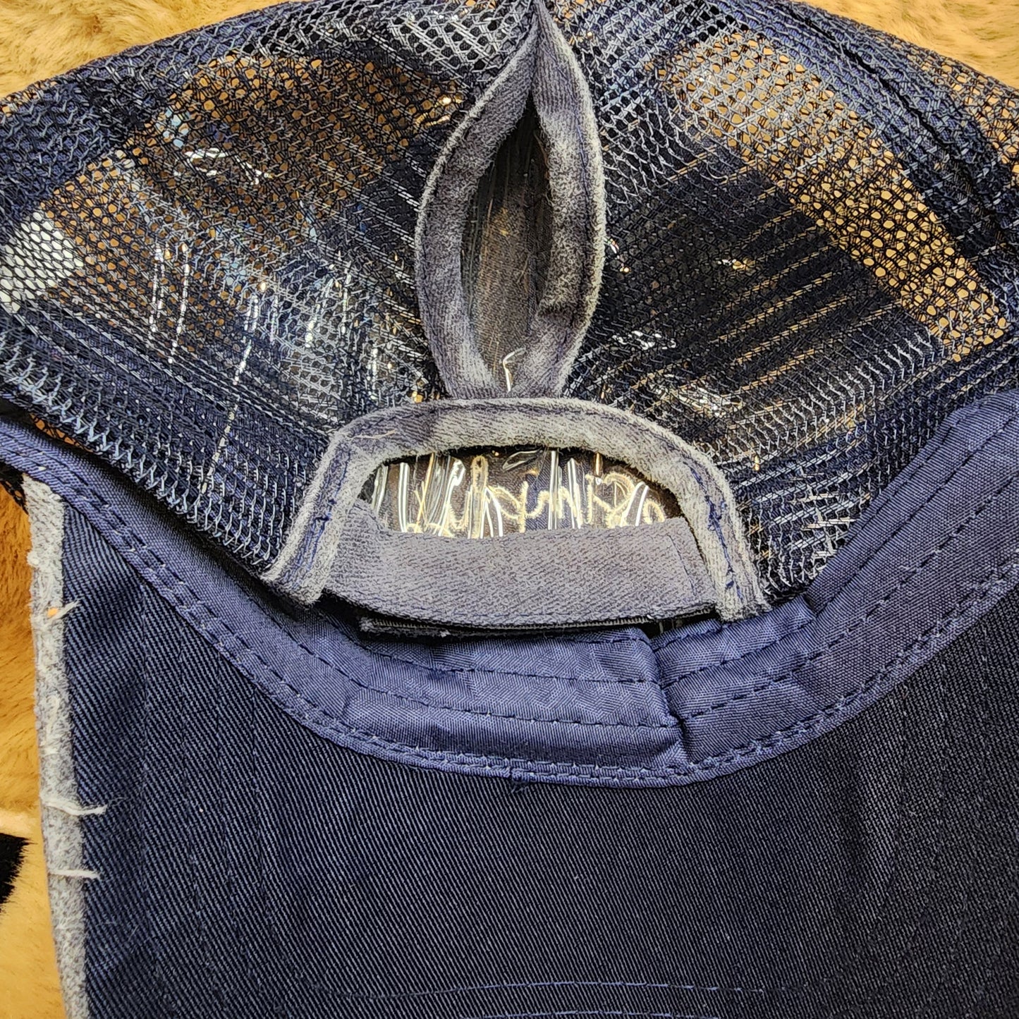 Simply Blessed Ponytail Baseball Cap