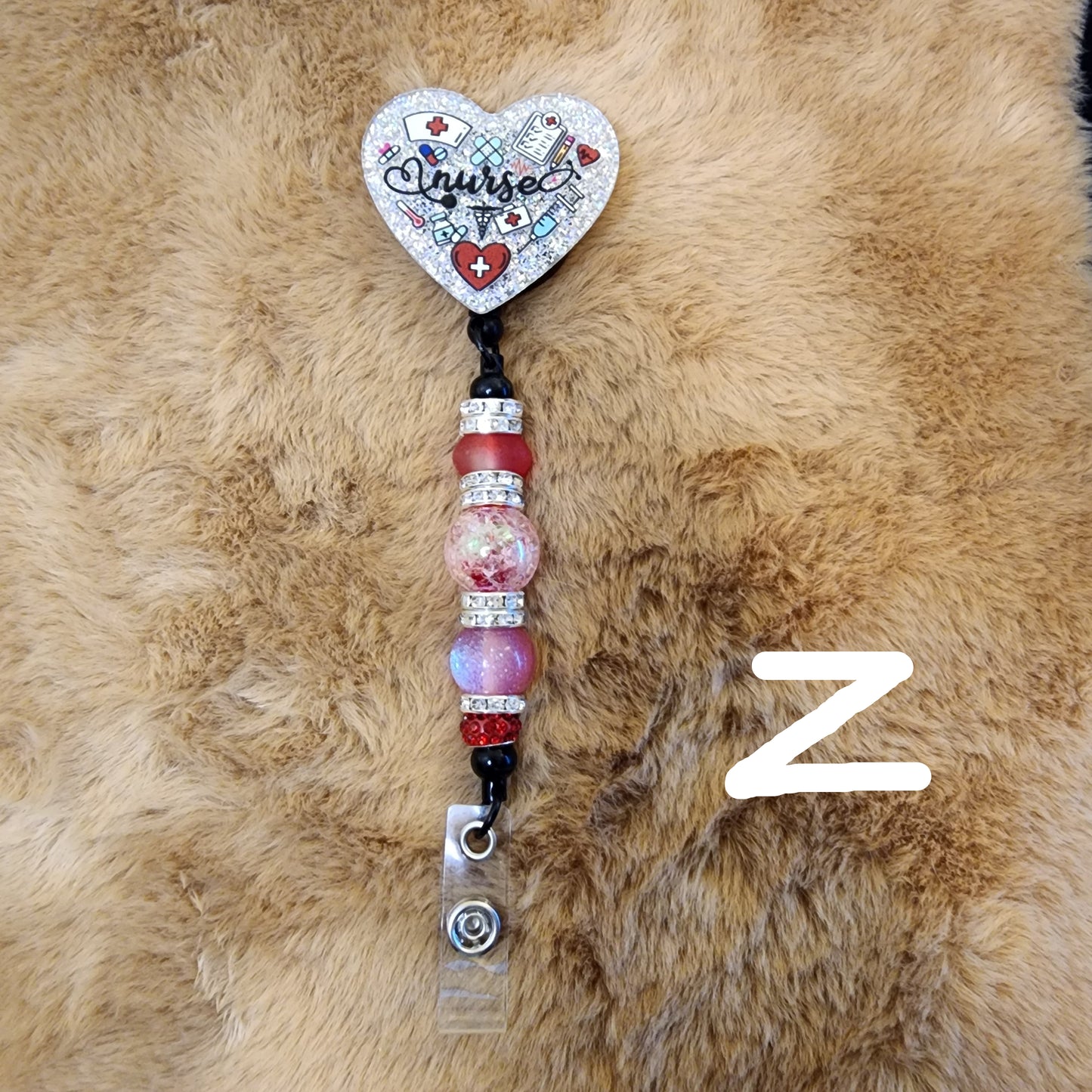 Beaded Badge Reels